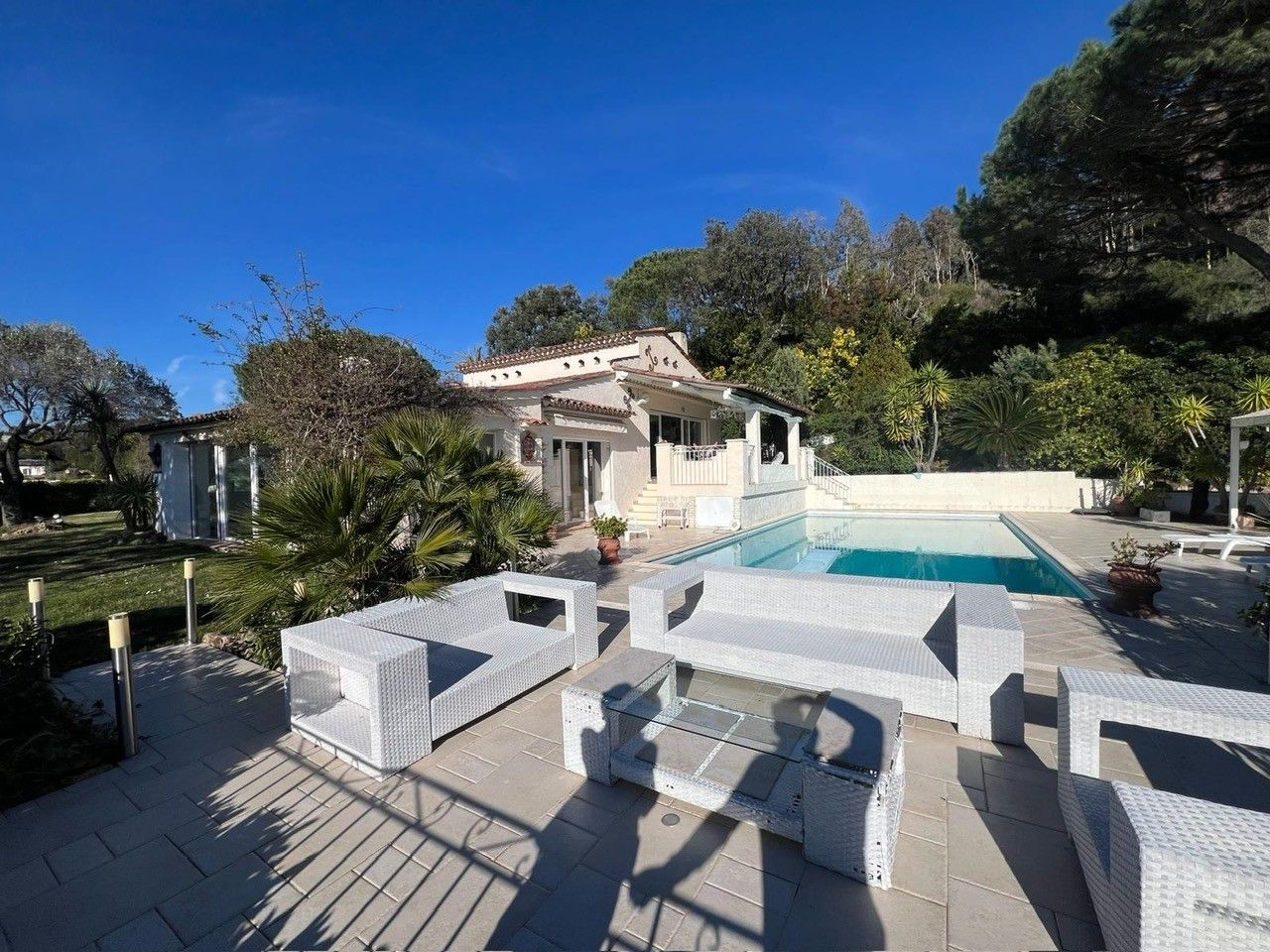 Villa Blue Sunset — Terrasse et bassin