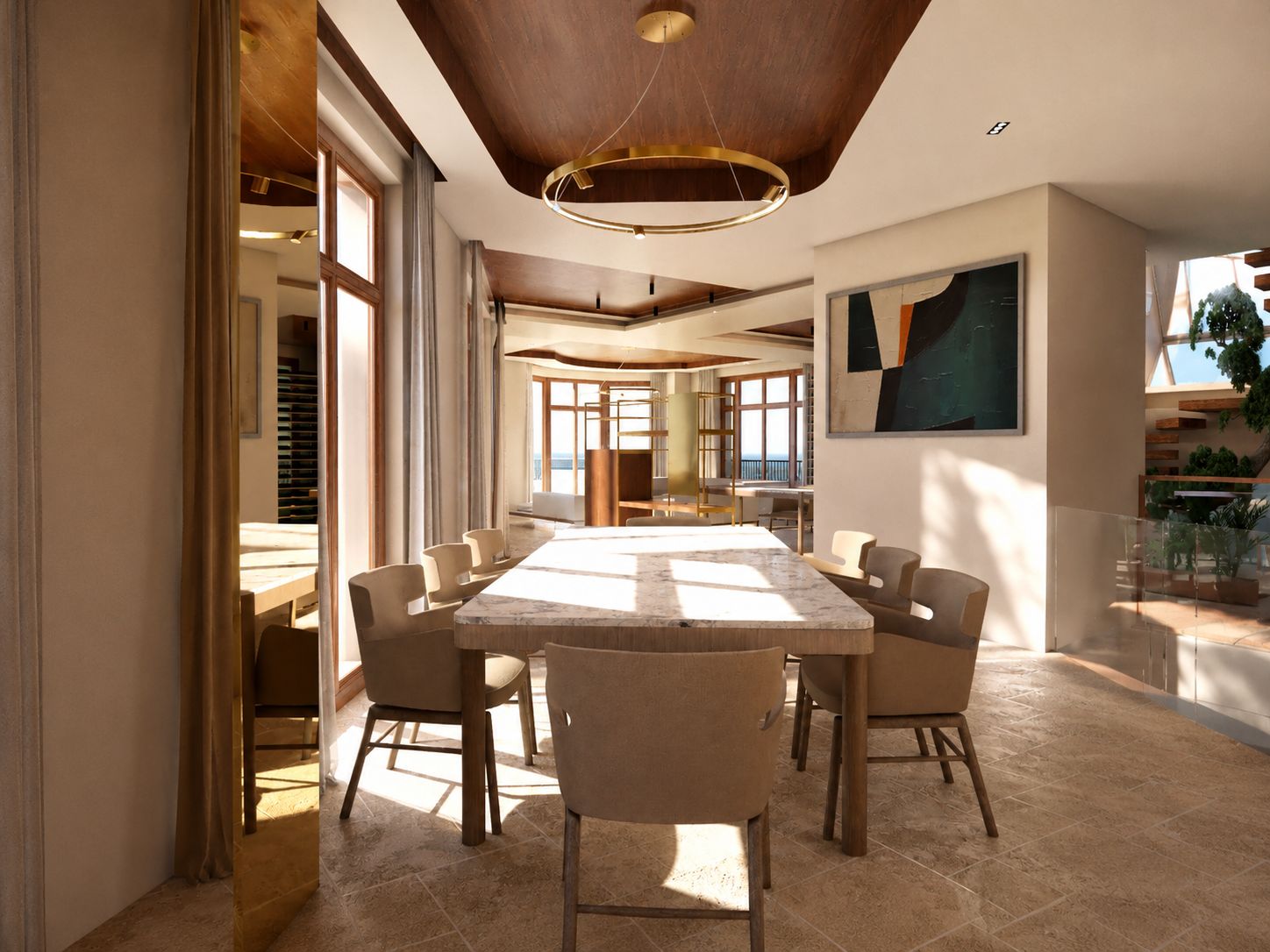 Villa Triplex — Séjour et salle à manger
